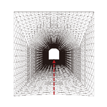 トンネル状のモデル