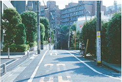 a)景観写真(渋谷区調査)