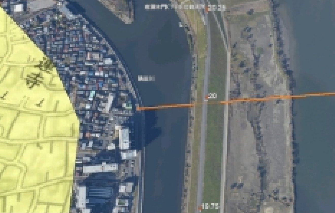 3次元河川管内図<br />データ作成サービス