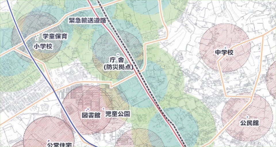 GIS（地理情報システム）による「見える化」