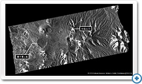 2013年10月2日撮影の衛星画像