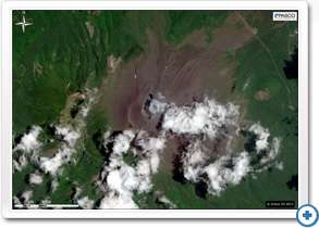 2015年６月13日撮影の衛星画像（光学衛星「SPOT6」）