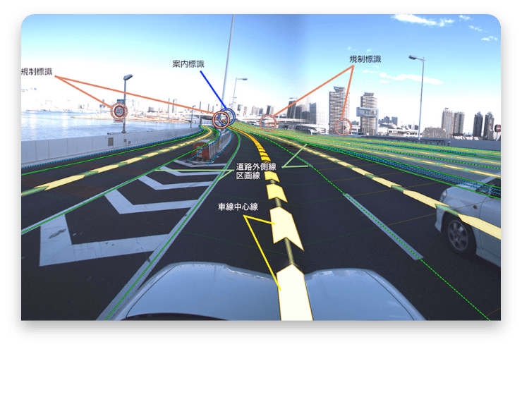 自動運転用基盤地図整備