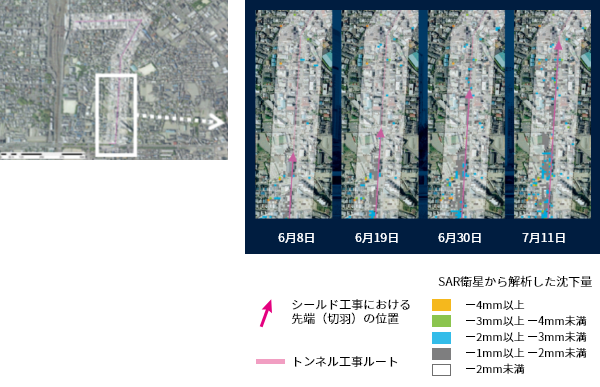 地盤変動モニタリングサービス