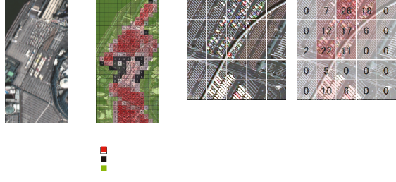 AIによる車両台数推定解析
