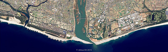 日本全域衛星画像「パスコ・サテライトイメージ：PSI」
